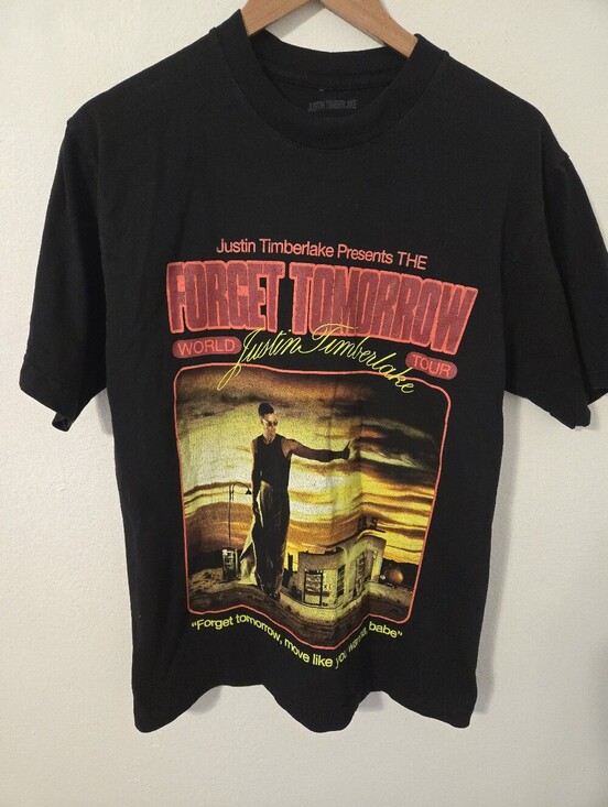 Justin Timberlake Tops - Justin Timberlake Forget Tomorrow World Tour Shirt Womens XS 2024 Concert JT
